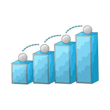 Perfect step illustration Stock Illustration