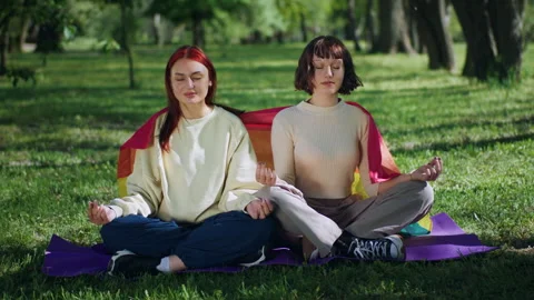 Lesbians Yoga Stock Videos – Royalty-Free HD & 4K Videos | Pond5