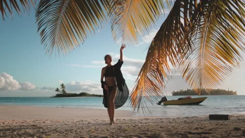 Perfect summer vacation background Stock Footage 278915580