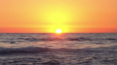 Perfect Sunrise Stock Footage 77722498