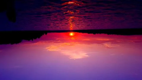 Perfect sunset Stock Photos