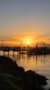 The perfect sunset Stock Photos