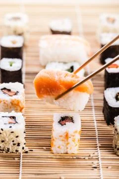 Perfect sushi Foto stock