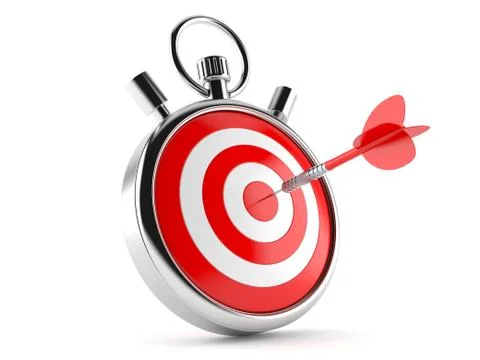 Perfect timing concept Stock Illustration