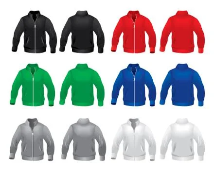 The Perfect vector color jacket Stock Illustration