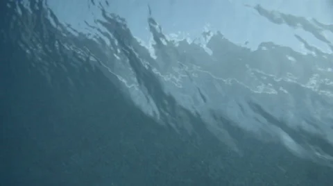 PERFECT WAVE UNDERWATER SLOWMOTION Video stock 68069564