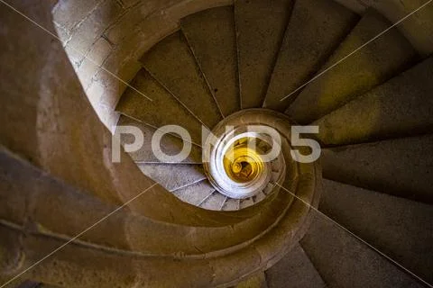 The perfection of a man-made rock snail Stock Photos
