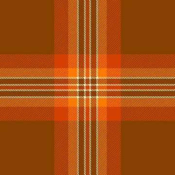 Perfection vector tartan pattern, periodic fabric texture seamless. Rustic .. Illustrazione stock