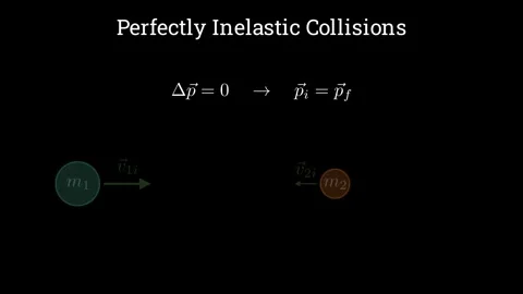 Perfectly inelastic collisions 스톡 동영상 335190648