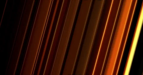 Perfectly loop of abstract orange vertical lines moving background animation Stock Footage 254798536