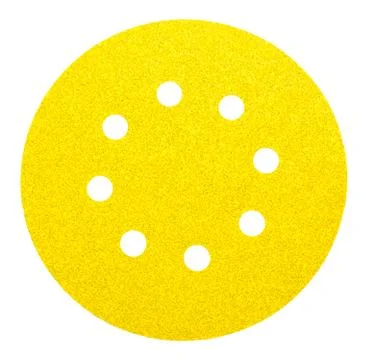 Perforated abrasive wheel Stock Photos