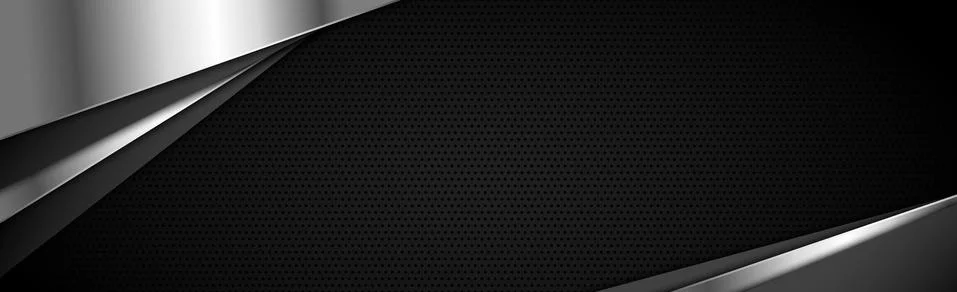 Perforated dark background with metal inserts - Vector イラスト素材