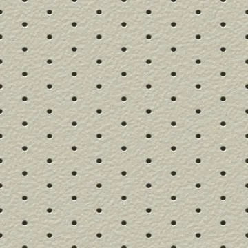 Perforated leather material seamless pattern Stock Illustration