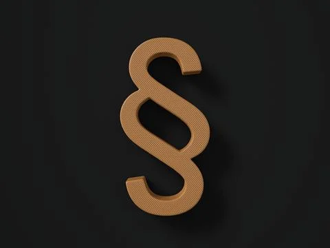 Perforated leather section symbol Stock Illustration