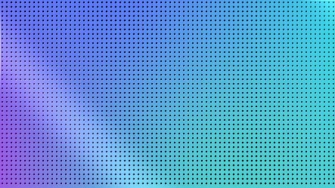 Perforated metal background with soft rainbow gradient and light sweep Stock-Footage 303690402