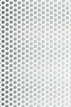 Perforated metal grid texture Stock Photos