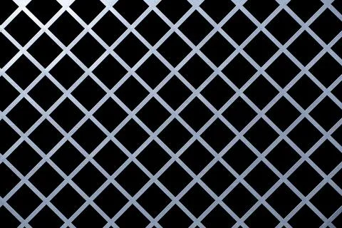 Perforated metal sheet, texture with square holes Stock Illustration