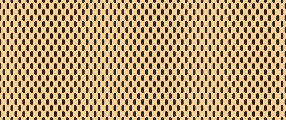 Perforated seamless pattern. Brown sheet with circular holes. Pegboard bg. .. Stock Illustration
