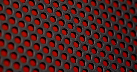 Perforated Surface Texture. Video stock 294049990