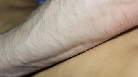 Perform a back massage Stock Footage 64774547