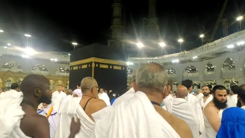 Perform Tawaf Stock Footage 242786459