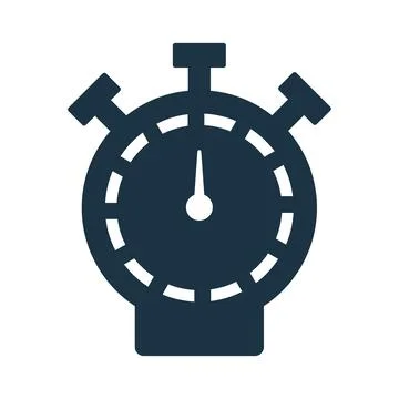 Performance, alarm icon. Simple editable vector illustration. Stock Illustration