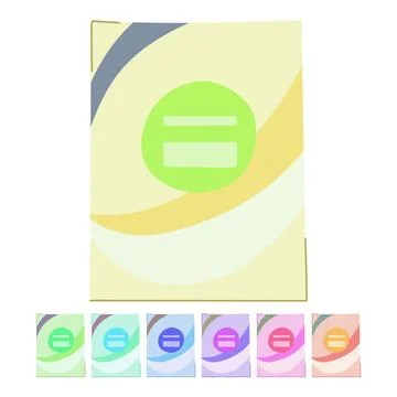 Performance annual report vector cartoon graphic Illustrazione stock