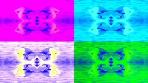 Performance Arts In Dance With Abstract Symmetry Bodies Motion Stock Footage 90396565