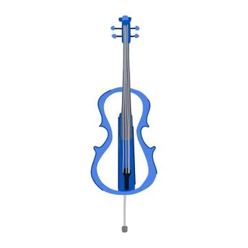 Performance cello cartoon vector illustration Stock Illustration