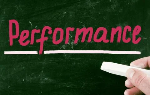 Performance concept Stock Illustration