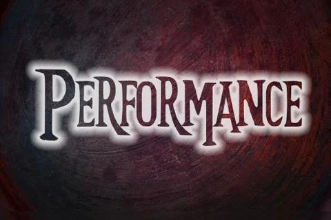 Performance concept Stock Illustration