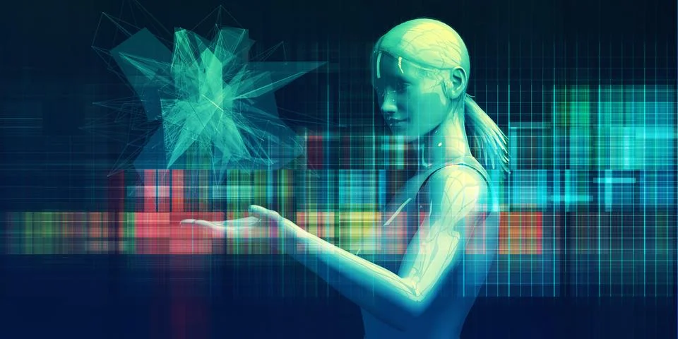 Performance Data Mining and Digital Sales Strategy Illustrazione stock