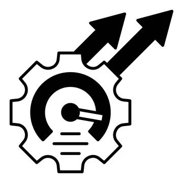 Performance Dualtone Icon Иллюстрация
