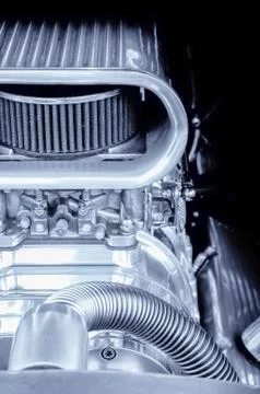 Performance engine Stock Photos