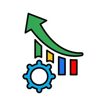 Performance icon. Stock Illustration