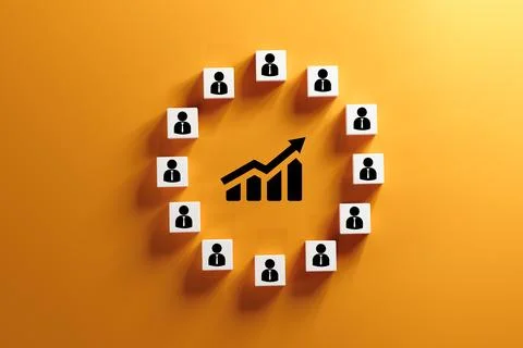 Performance improvement, brainstorm, joint efforts to solve problems, teamw.. Stock Photos