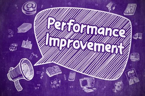 Performance Improvement - Business Concept Stock Illustration