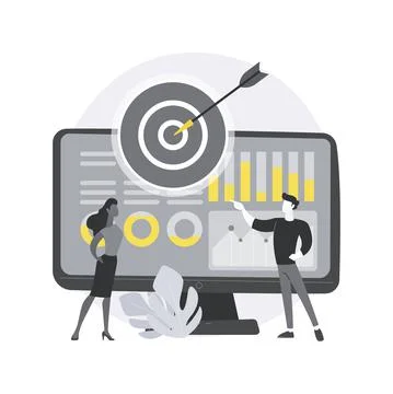Performance management abstract concept vector illustration. Stock Illustration