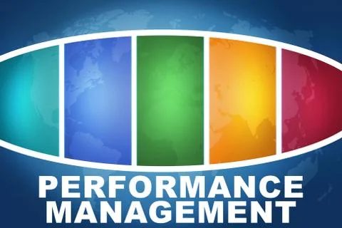 Performance Management Illustrazione stock