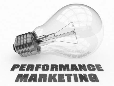 Performance Marketing Stock Illustration