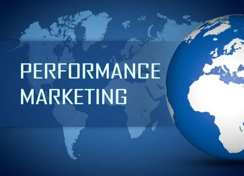 Performance Marketing Stock Illustration