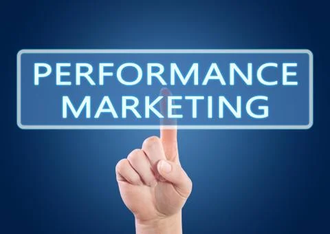 Performance Marketing Stock Illustration