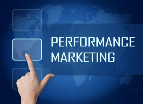 Performance Marketing 스톡 일러스트