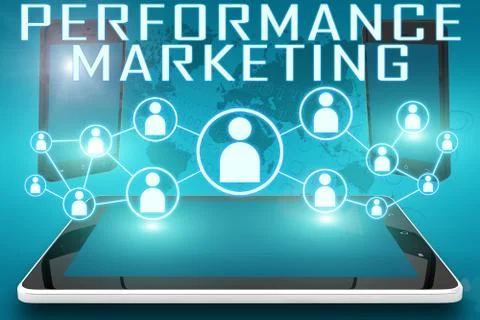 Performance Marketing Stock Illustration