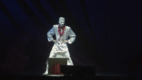Performance mime Stock Footage 106451473