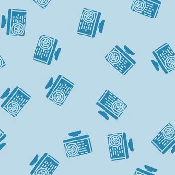 Performance optimization software glyph vector seamless pattern Illustrazione stock