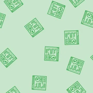 Performance optimization software line seamless pattern 스톡 일러스트