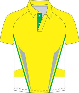 Performance Raglan Fit Polo Vectors Stock Illustration