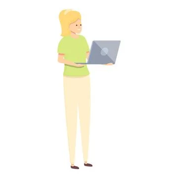 Performance realization icon cartoon . Human career Illustrazione stock