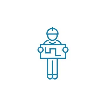 Performance report linear icon concept. Performance report line vector sign Stock Illustration